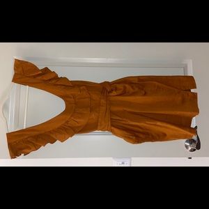 Brand new burnt orange FP dress